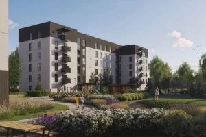 Mūkusalas pagalmi - 1. kārta, 1. ēka (Skaistkalnes ielā 1A) - Multi apartment