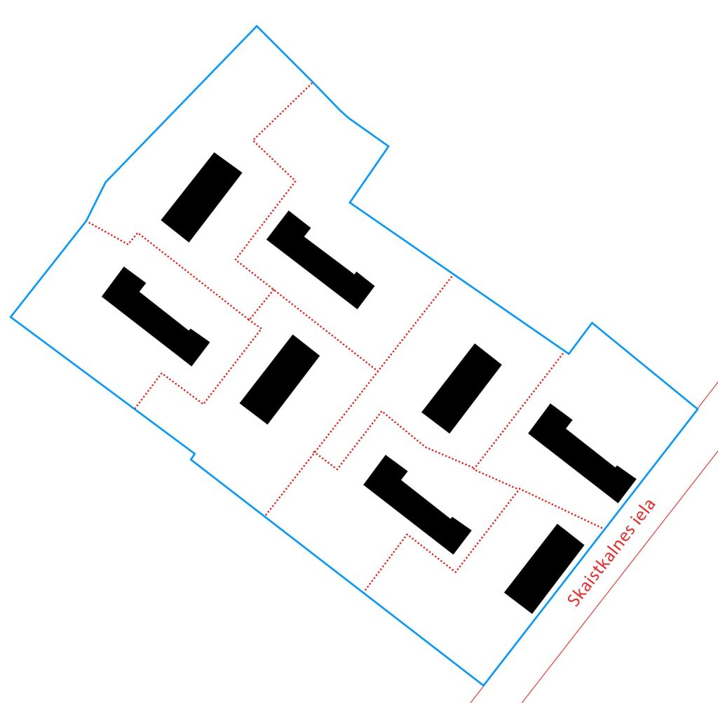 Mūkusalas pagalmi - 4. kārta, 7. ēka (Skaistkalnes iela 1F) - Multi apartment - visualization