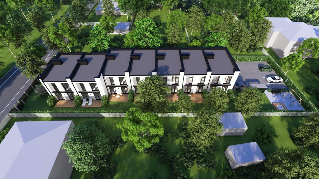 Skaistkalnes iela 4 (Skaistkalnes iela 4) - Rindu mājas - vizualizācija