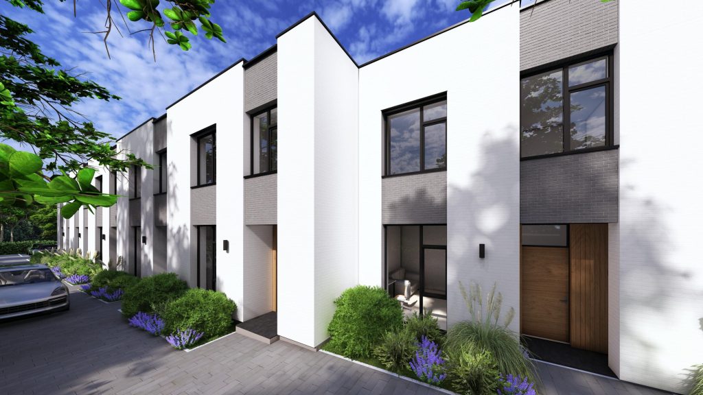 Skaistkalnes iela 4 (Skaistkalnes iela 4) - Rindu mājas - vizualizācija