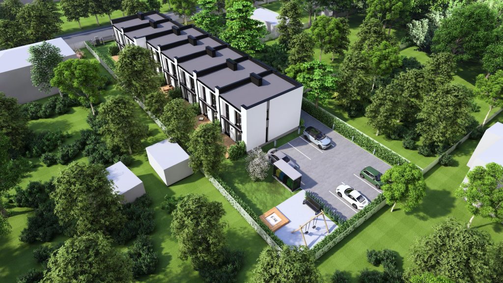 Skaistkalnes iela 4 (Skaistkalnes iela 4) - Rindu mājas - vizualizācija