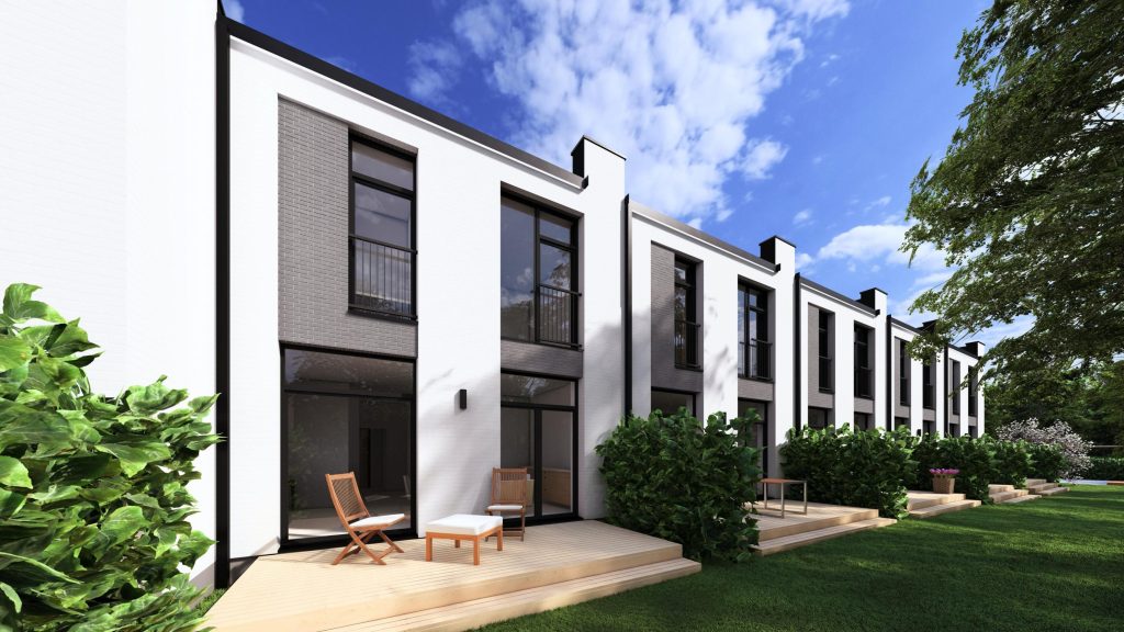 Skaistkalnes iela 4 (Skaistkalnes iela 4) - Rindu mājas - vizualizācija