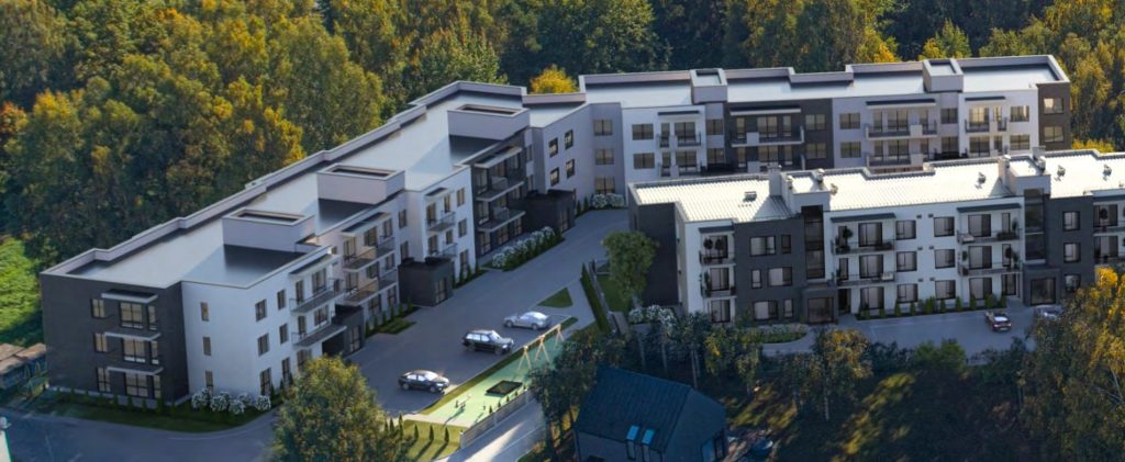 Magnolijas - 2. kārta, 3. ēka (Skrīnes iela 10) - Daugiabutis - vizualizacija