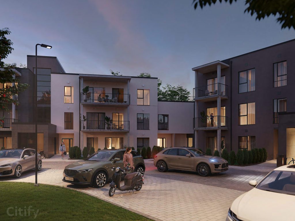 Magnolijas - 2. kārta, 3. ēka (Skrīnes iela 10) - Multi apartment - visualization