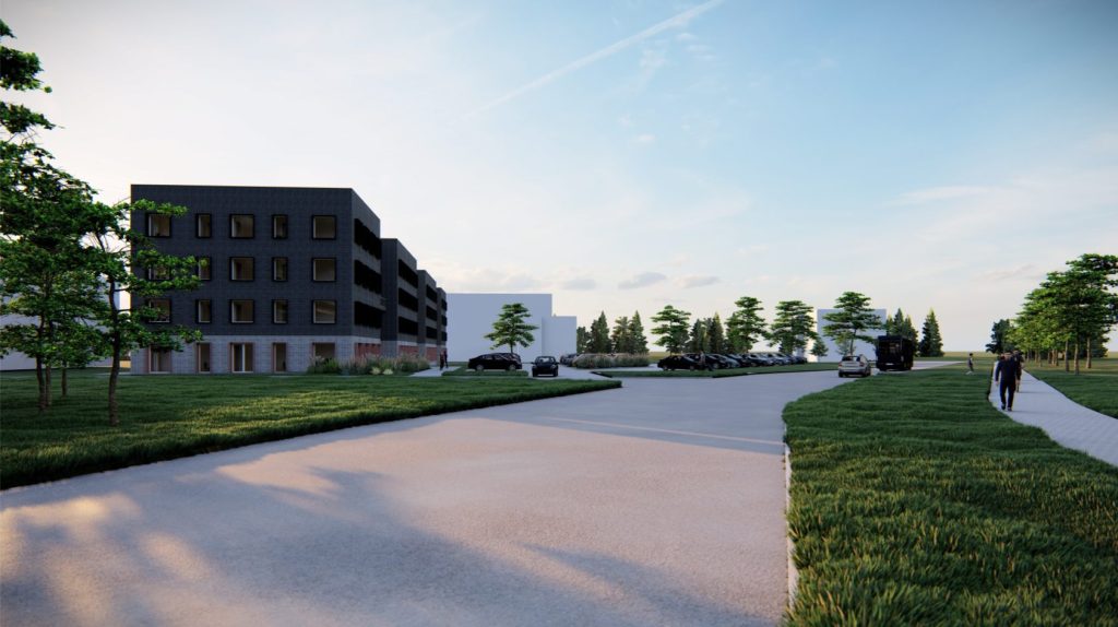 VDU Bendrabutis (Studentų g. 15D) - Üürimaja - visuaalne