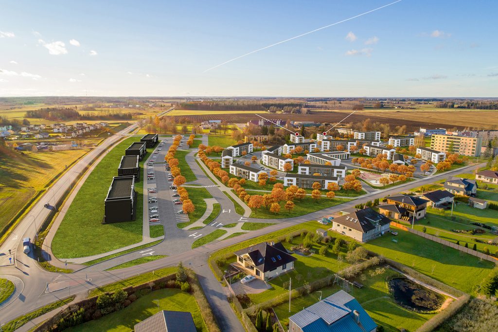 Aisa Kvartal (Looga 13) (Looga 13) - Daudzdzīvokļu nams - vizualizācija