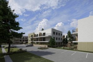 Takas į jūrą 4 etapas | 1-6 namai (Vaivorykštės g. 70A, 70B, 70C, 70D, 70E, 70F) - Multi apartment