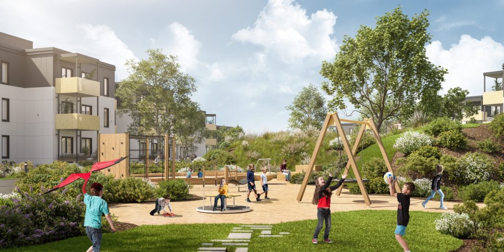 Saliena Parklife Apartamenti (Turaidas iela 5, Marupe) - Daugiabutis - vizualizacija