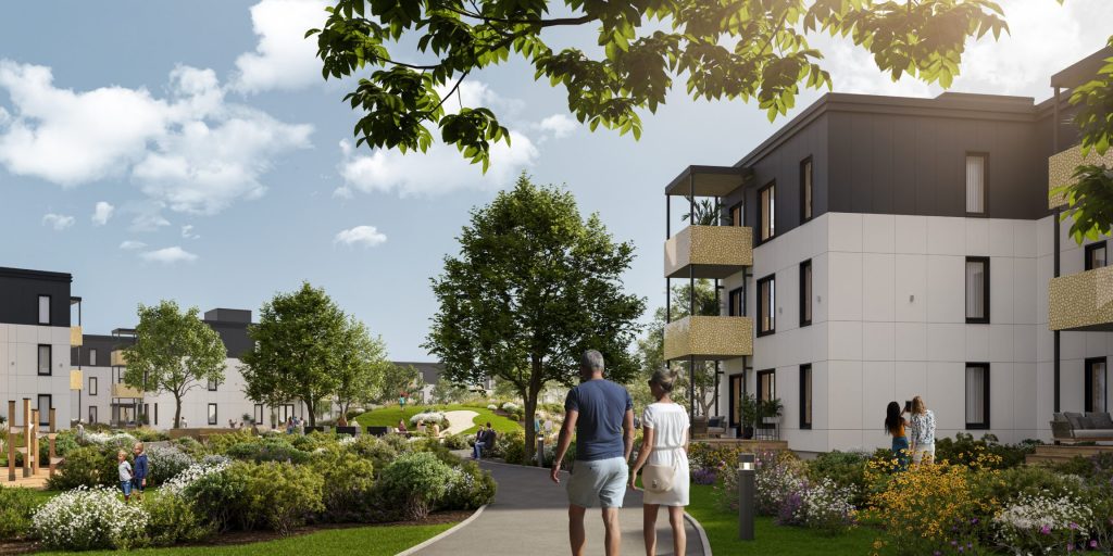 Saliena Parklife Apartamenti (Turaidas iela 5, Marupe) - Daugiabutis - vizualizacija