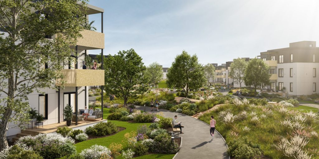 Saliena Parklife Apartamenti (Turaidas iela 5, Marupe) - Daugiabutis - vizualizacija