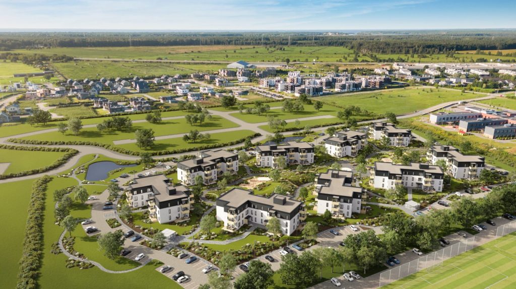 Saliena Parklife Apartamenti (Turaidas iela 5, Marupe) - Daugiabutis - vizualizacija