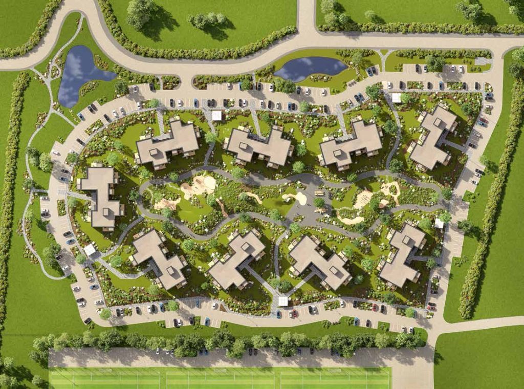 Saliena Parklife Apartamenti (Turaidas iela 5, Marupe) - Daugiabutis - vizualizacija