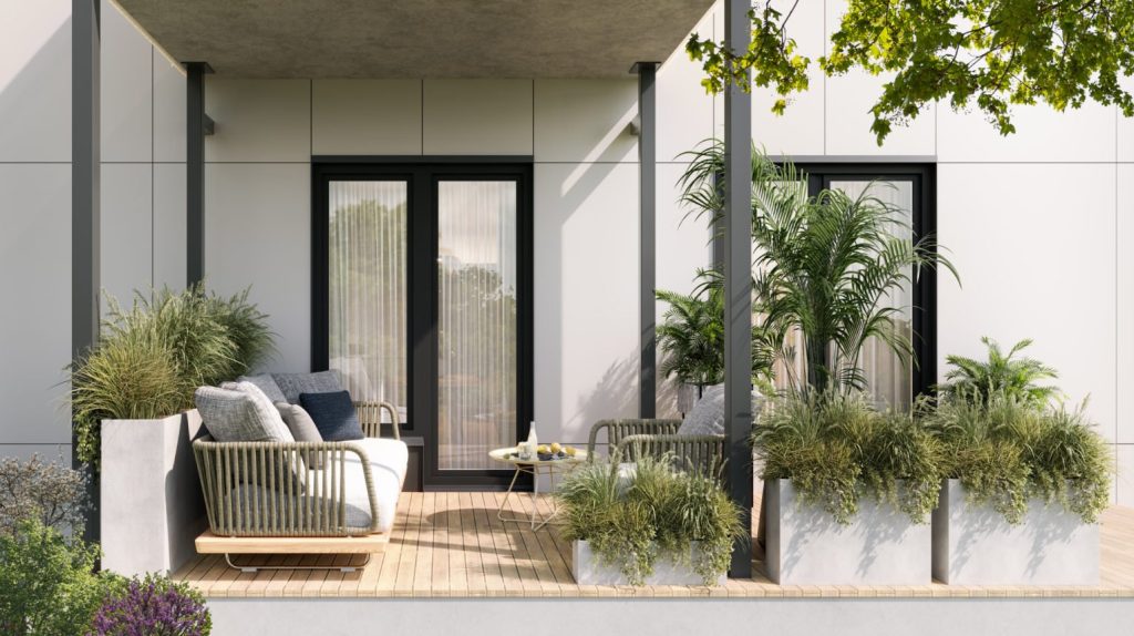 Saliena Parklife Apartamenti (Turaidas iela 5, Marupe) - Daugiabutis - vizualizacija