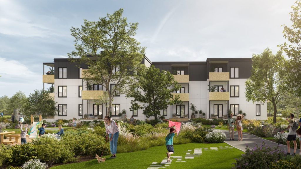 Saliena Parklife Apartamenti (Turaidas iela 5, Marupe) - Daugiabutis - vizualizacija