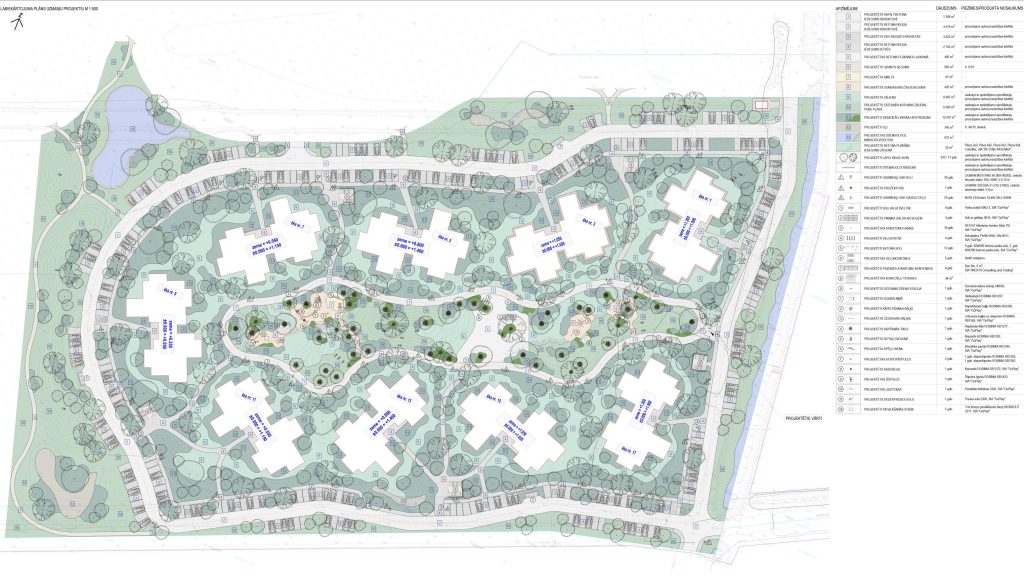 Saliena Parklife Apartamenti (Turaidas iela 5, Marupe) - Daugiabutis - vizualizacija