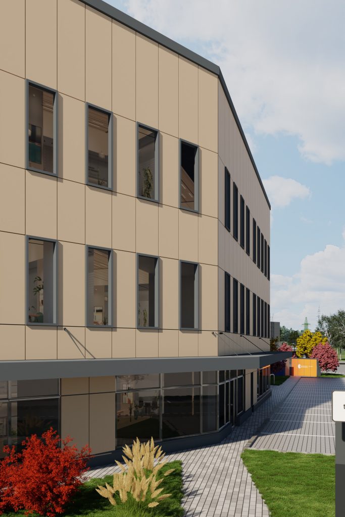 Versum Stock Office - 1. kārta, 2. ēka (Ulbrokas iela 34B) - Birojs / Elastīgu platību - vizualizācija