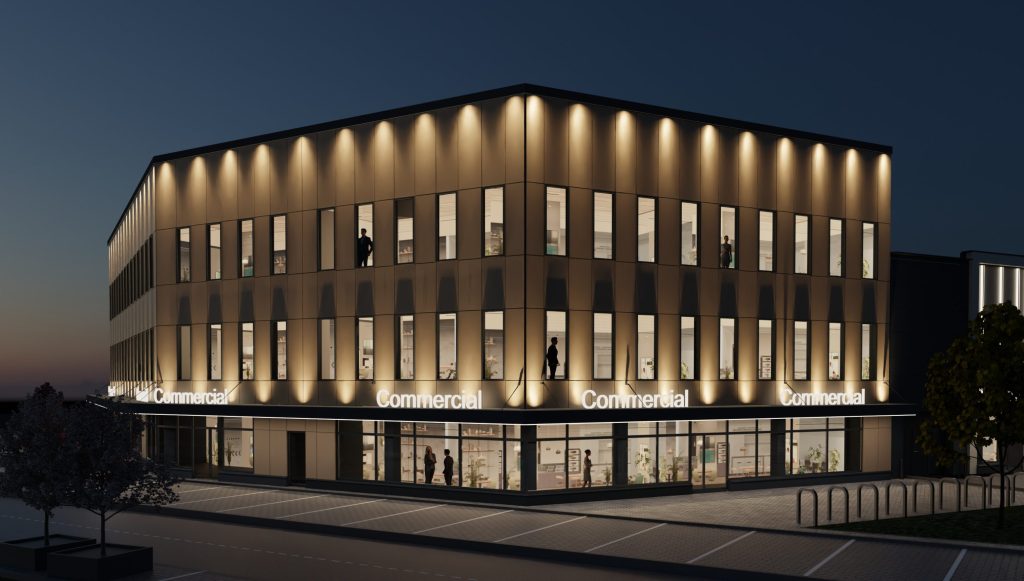 Versum Stock Office - 1. kārta, 2. ēka (Ulbrokas iela 34B) - Birojs / Elastīgu platību - vizualizācija