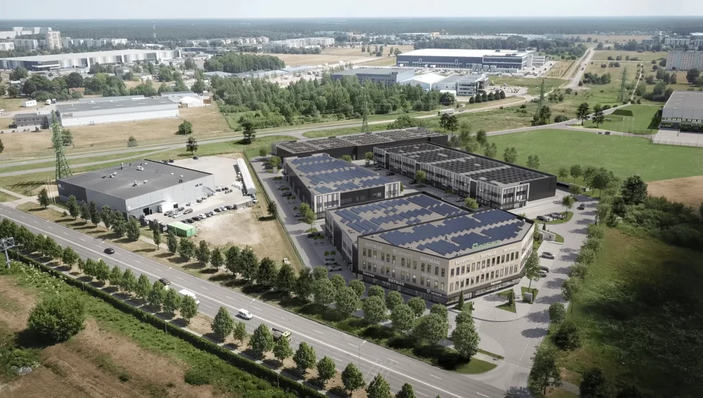 Versum Stock Office - 1. kārta, 2. ēka (Ulbrokas iela 34B) - Birojs / Elastīgu platību - vizualizācija