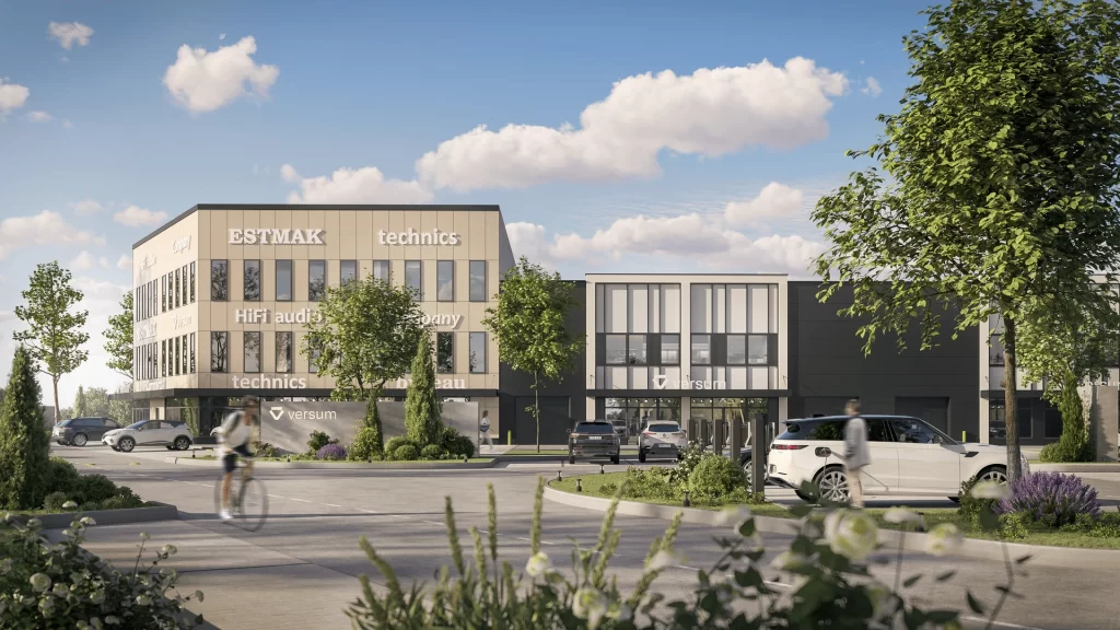 Versum Stock Office - 1. kārta, 2. ēka (Ulbrokas iela 34B) - Birojs / Elastīgu platību - vizualizācija