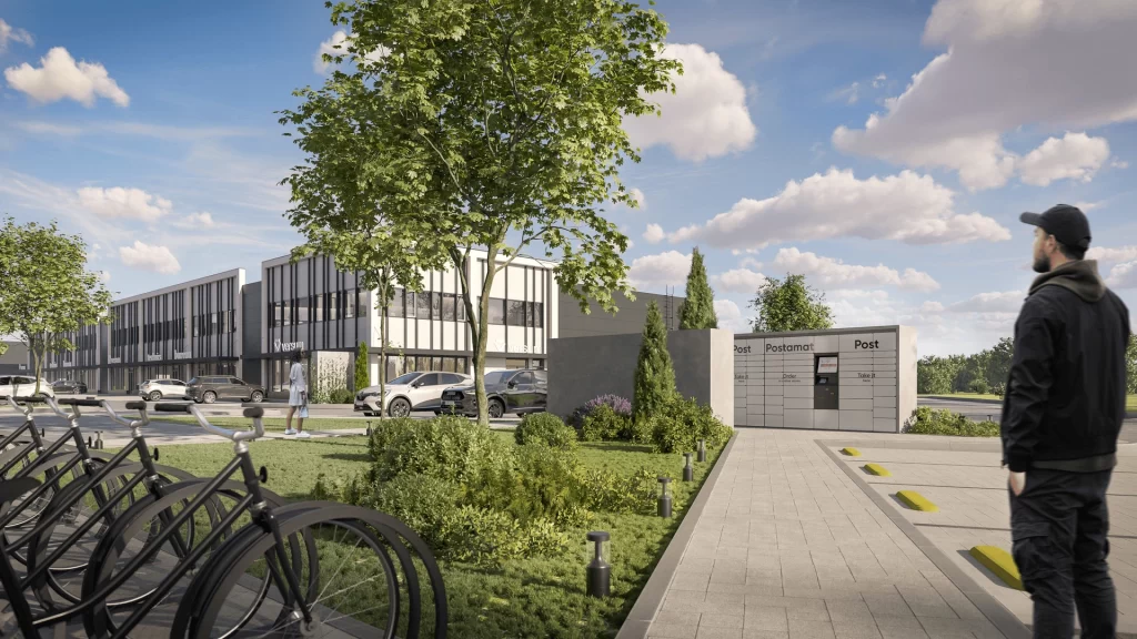 Versum Stock Office - 1. kārta, 2. ēka (Ulbrokas iela 34B) - Birojs / Elastīgu platību - vizualizācija