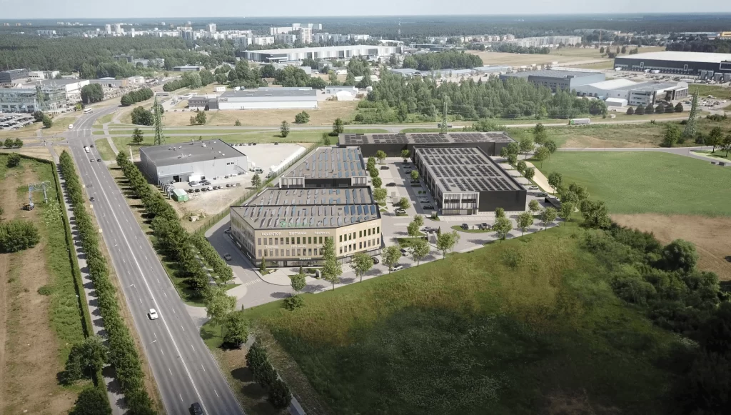 Versum Stock Office - 1. kārta, 2. ēka (Ulbrokas iela 34B) - Birojs / Elastīgu platību - vizualizācija