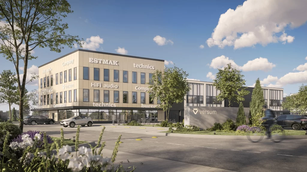 Versum Stock Office - 1. kārta, 2. ēka (Ulbrokas iela 34B) - Birojs / Elastīgu platību - vizualizācija