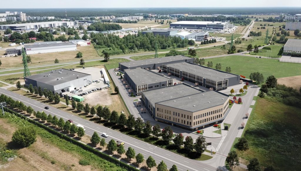 Versum Stock Office - 3. kārta, 1. ēka (Ulbrokas iela 34C) - Birojs / Elastīgu platību - vizualizācija