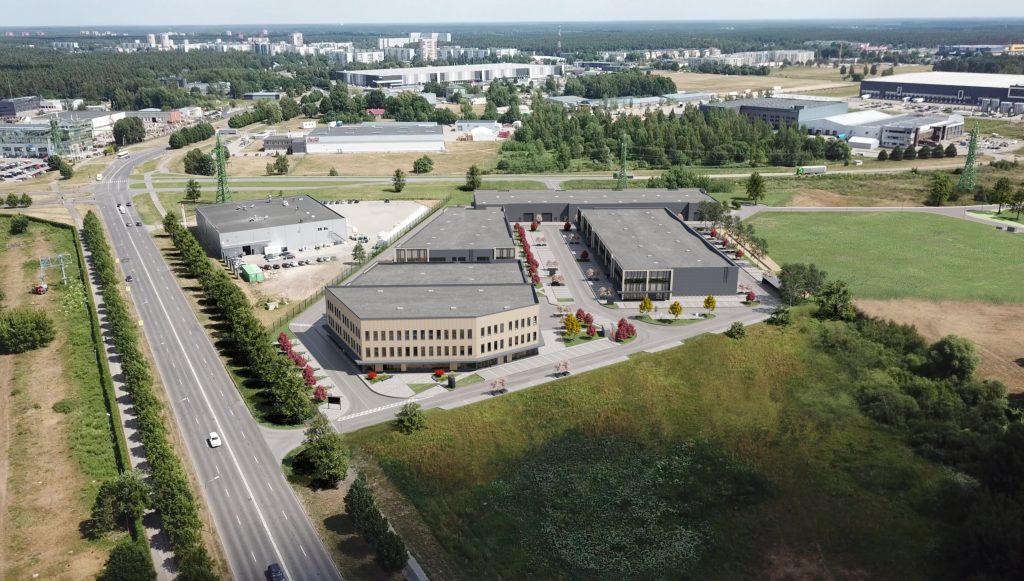 Versum Stock Office - 1. kārta, 2. ēka (Ulbrokas iela 34B) - Birojs / Elastīgu platību - vizualizācija