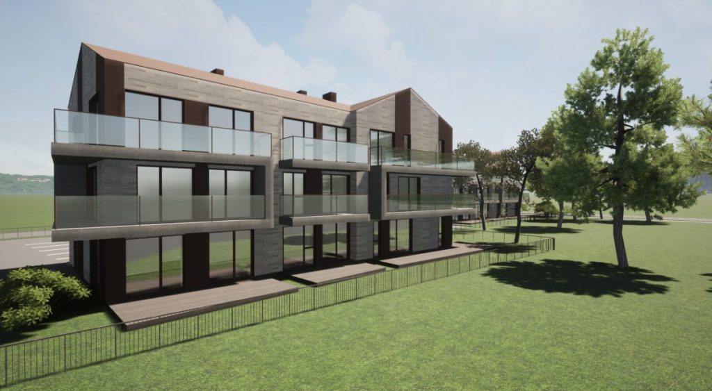 Vaivorykštės g. 11A (Vaivorykštės g. 11A) - Daudzdzīvokļu nams - vizualizācija