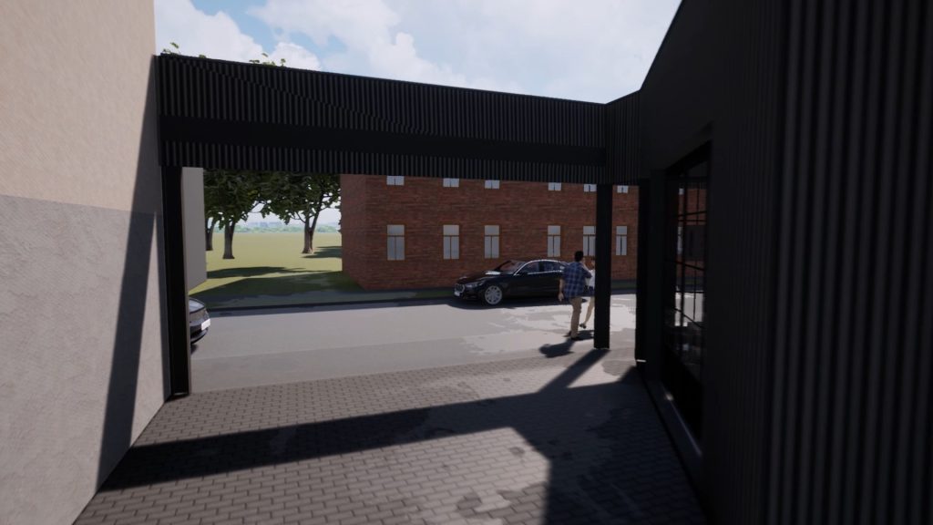 Valmieras iela 17 (Valmieras iela 17) - Automobilių plovykla - vizualizacija