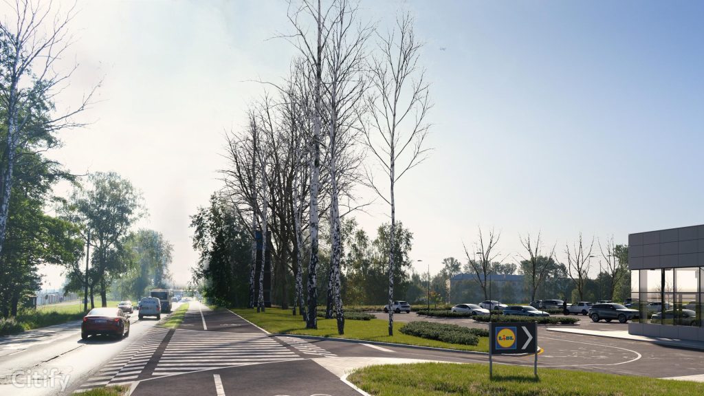 LIDL - Vecāķu prospekts 3 (Vecāķu prospekts 3) - Shopping center - visualization