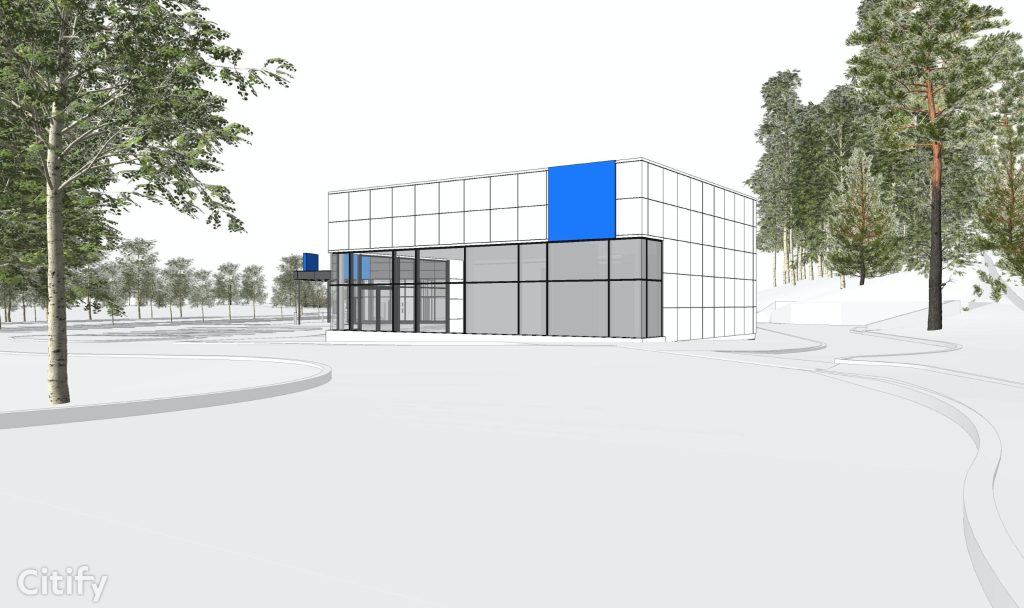 LIDL - Vecāķu prospekts 3 (Vecāķu prospekts 3) - Shopping center - visualization