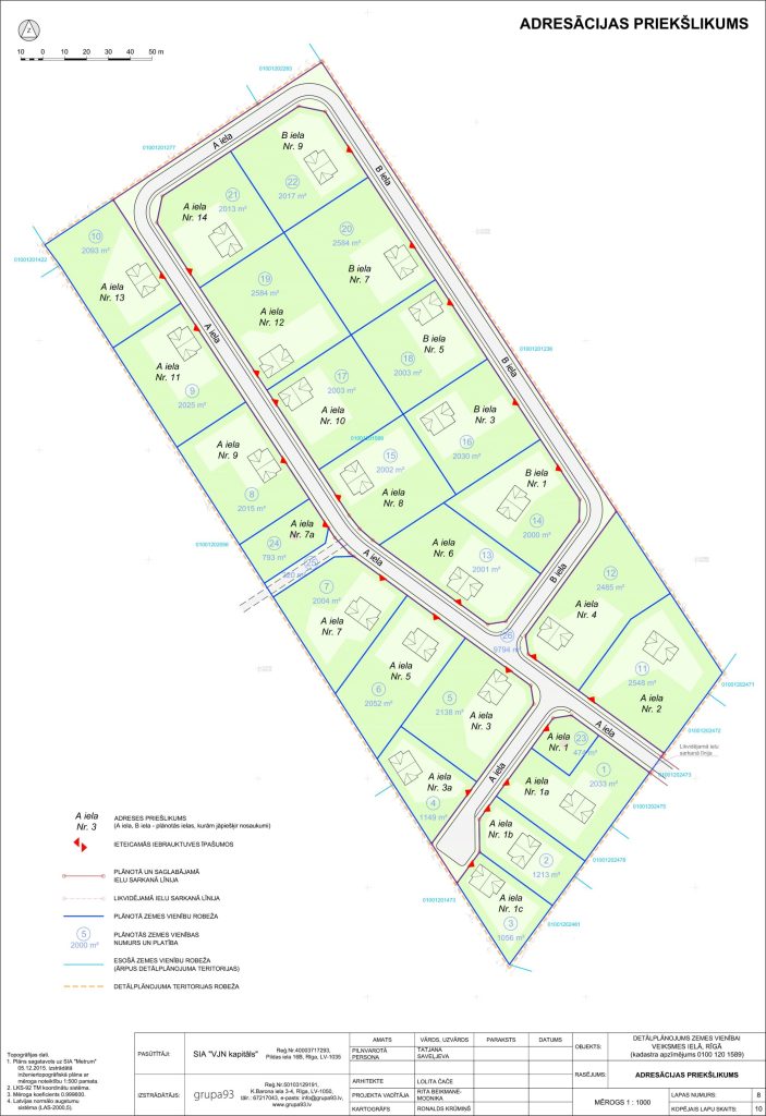 Veiksmes ielas kvartals (Veiksmes iela 2) - Private house community - visualization