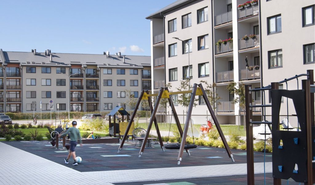 Mārupes nami - 1.kārta (Krones iela 56) - Korterelamu - visuaalne