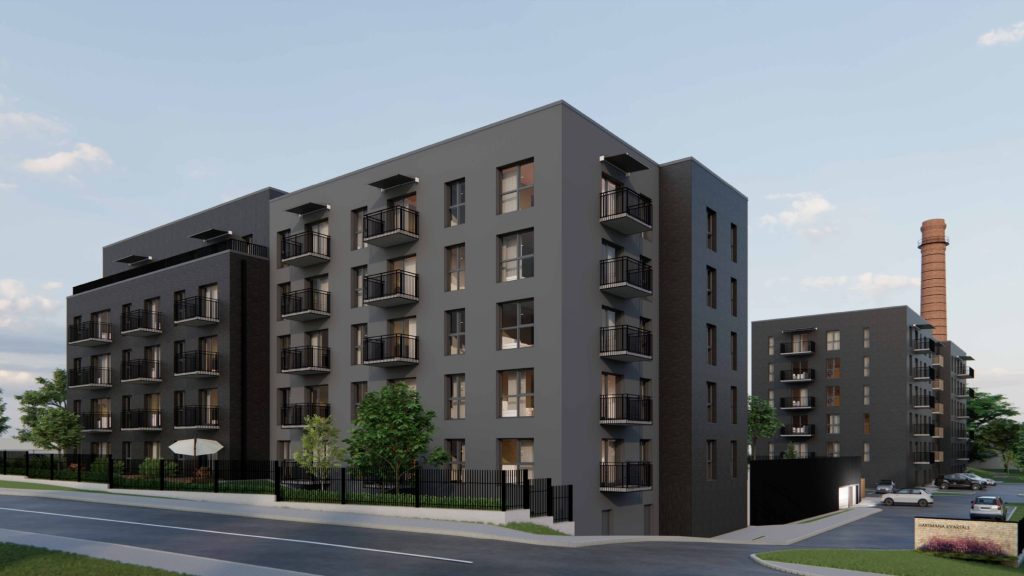 Hartmaņa kvartāls – 3. kārta, 5. ēka (Vienības gatve 24) - Daudzdzīvokļu nams - vizualizācija