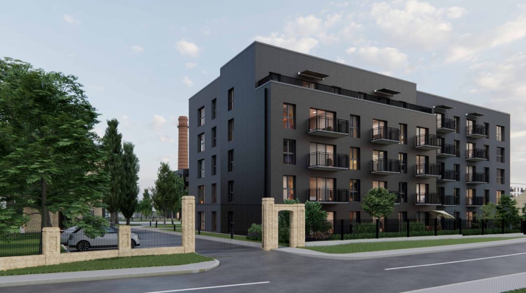 Hartmaņa kvartāls – 3. kārta, 5. ēka (Vienības gatve 24) - Daudzdzīvokļu nams - vizualizācija