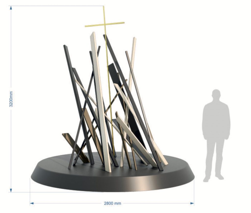 Vitės kapinės (Sportininkų g. 31) - Apbedīšanas pakalpojumi un pieminekļi - vizualizācija