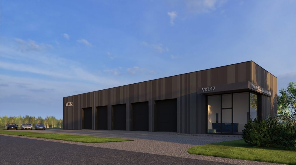 Autoservisas (Vyčio Kryžiaus g. 142) - Autosalons / Auto apkalpošanas centrs - vizualizācija