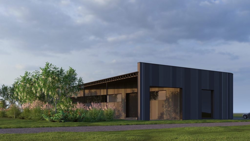 Autoservisas (Vyčio Kryžiaus g. 142) - Autosalons / Auto apkalpošanas centrs - vizualizācija