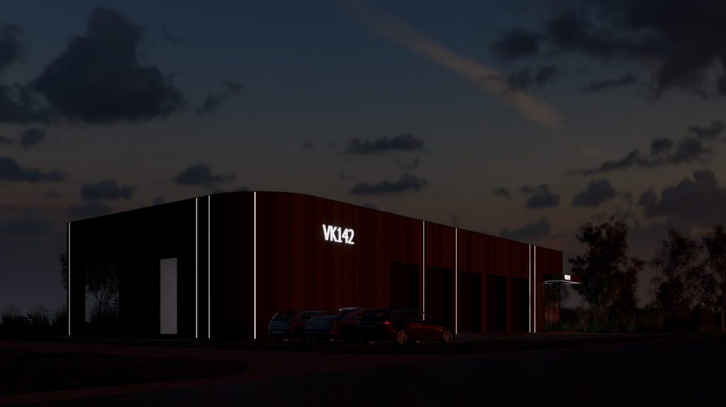 Autoservisas (Vyčio Kryžiaus g. 142) - Autosalons / Auto apkalpošanas centrs - vizualizācija