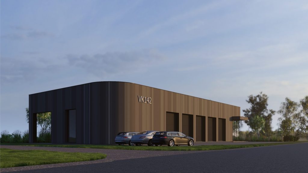 Autoservisas (Vyčio Kryžiaus g. 142) - Autosalons / Auto apkalpošanas centrs - vizualizācija