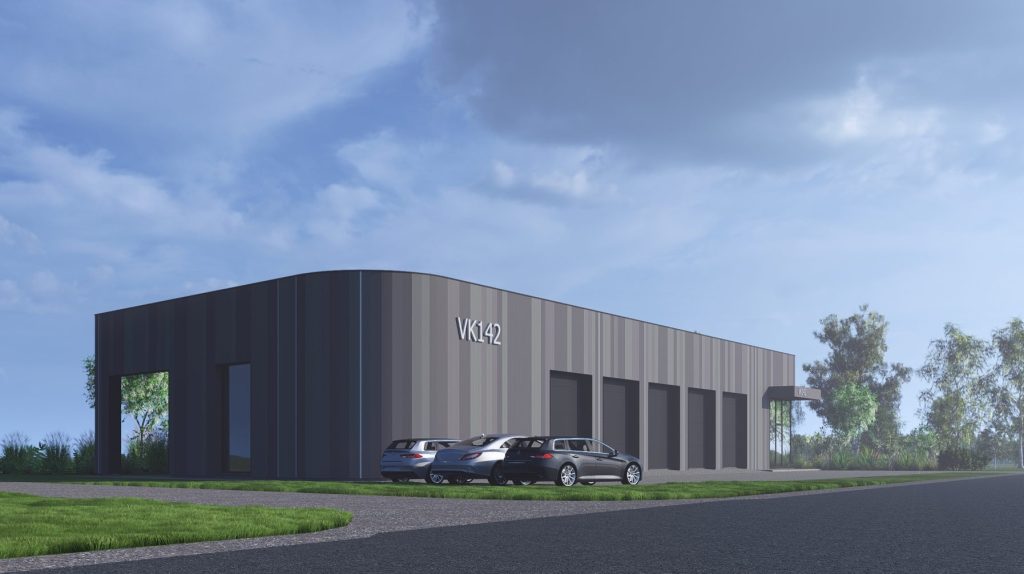 Autoservisas (Vyčio Kryžiaus g. 142) - Autosalons / Auto apkalpošanas centrs - vizualizācija