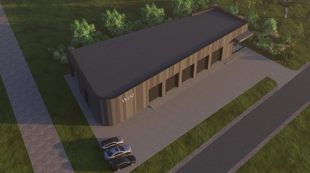 Autoservisas (Vyčio Kryžiaus g. 142) - Autosalons / Auto apkalpošanas centrs - vizualizācija