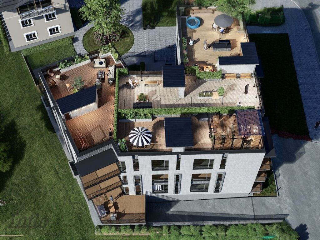 Island Park - 1. ēka (Zaķusalas krastmalā 27) - Korterelamu - visuaalne