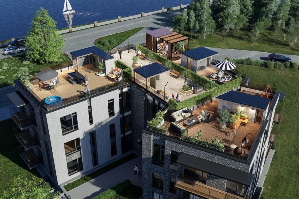 Island Park - 1. ēka (Zaķusalas krastmalā 27) - Korterelamu - visuaalne