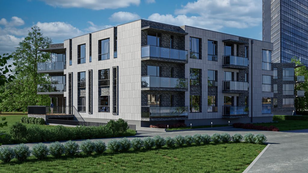 Island Park - 1. ēka (Zaķusalas krastmalā 27) - Korterelamu - visuaalne