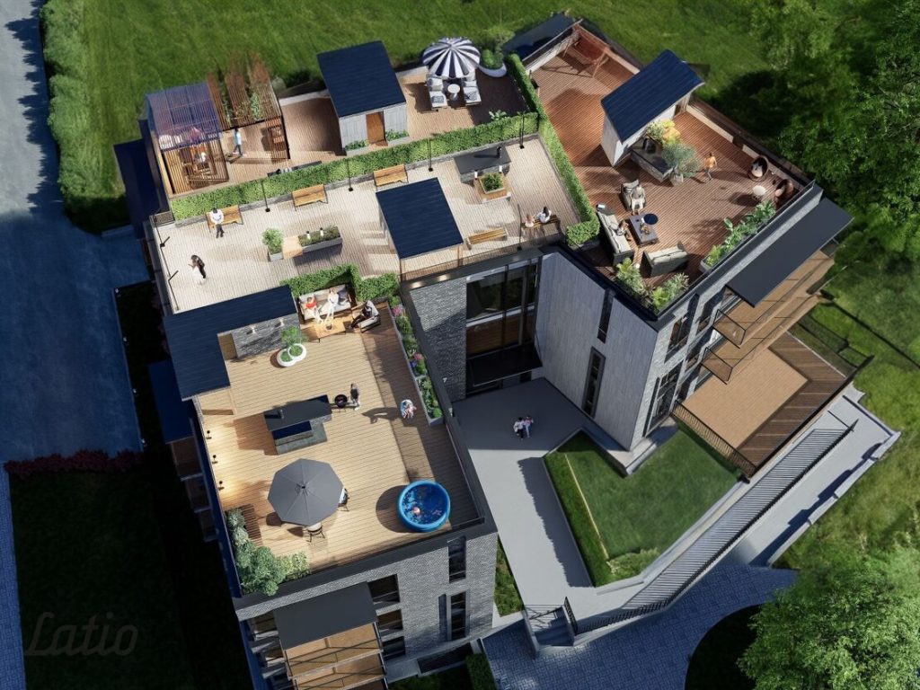 Island Park - 1. ēka (Zaķusalas krastmalā 27) - Korterelamu - visuaalne