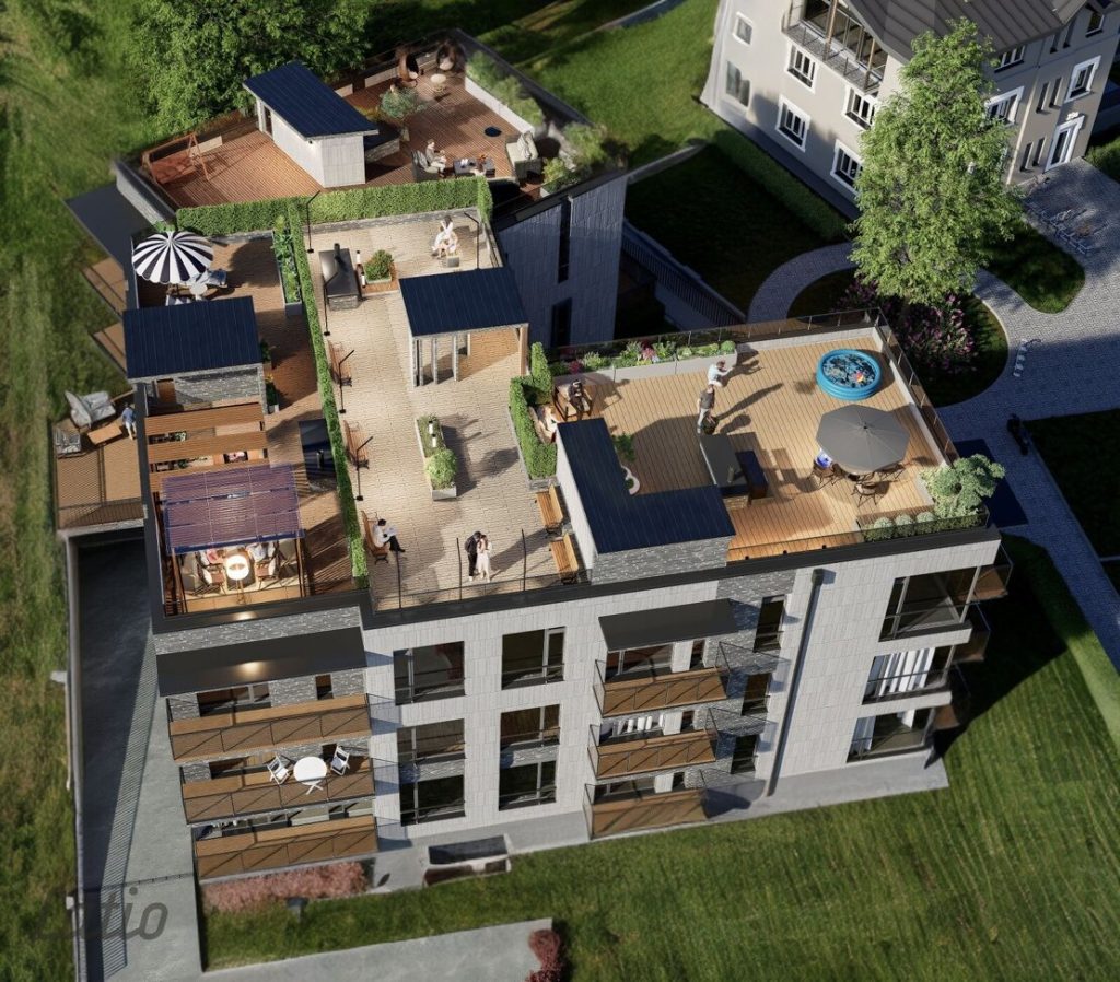 Island Park - 1. ēka (Zaķusalas krastmalā 27) - Korterelamu - visuaalne