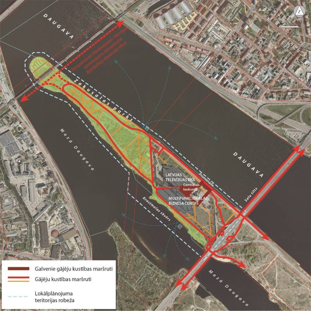 Zaķusalas parks (Zaķusala) - Park - visualization