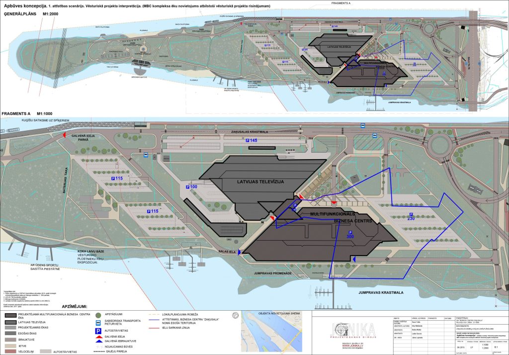Zaķusalas parks (Zaķusala) - Park - visualization